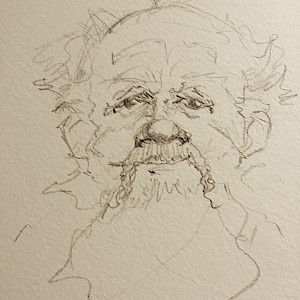 Pencil on paper